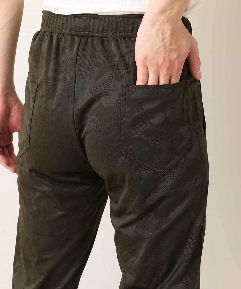 MKLGO17089 MK MICHEL KLEIN HOMME(MKミッシェルクランオム) ワンマイルウエア / カモフラストレッチ（セットアップ） カーキ(36)