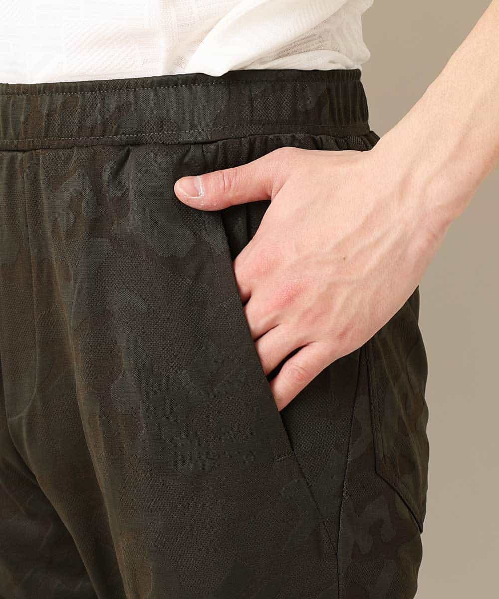 MKLGO17089 MK MICHEL KLEIN HOMME(MKミッシェルクランオム) ワンマイルウエア / カモフラストレッチ（セットアップ） カーキ(36)