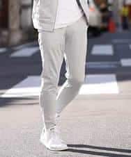 MKLGO17089 MK MICHEL KLEIN HOMME(MKミッシェルクランオム) ワンマイルウエア / カモフラストレッチ（セットアップ） ライトグレー(91)