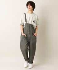 MKLGO40110 MK MICHEL KLEIN HOMME(MKミッシェルクランオム) 【WEB限定】オーバーオール カーキ(36)