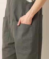 MKLGO40110 MK MICHEL KLEIN HOMME(MKミッシェルクランオム) 【WEB限定】オーバーオール カーキ(36)