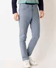 MKLGP54110 MK MICHEL KLEIN HOMME(MKミッシェルクランオム) ストレッチパンツ ブルー