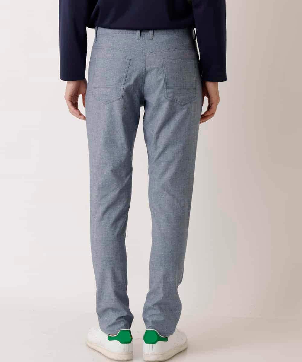 MKLGP54110 MK MICHEL KLEIN HOMME(MKミッシェルクランオム) ストレッチパンツ ブルー