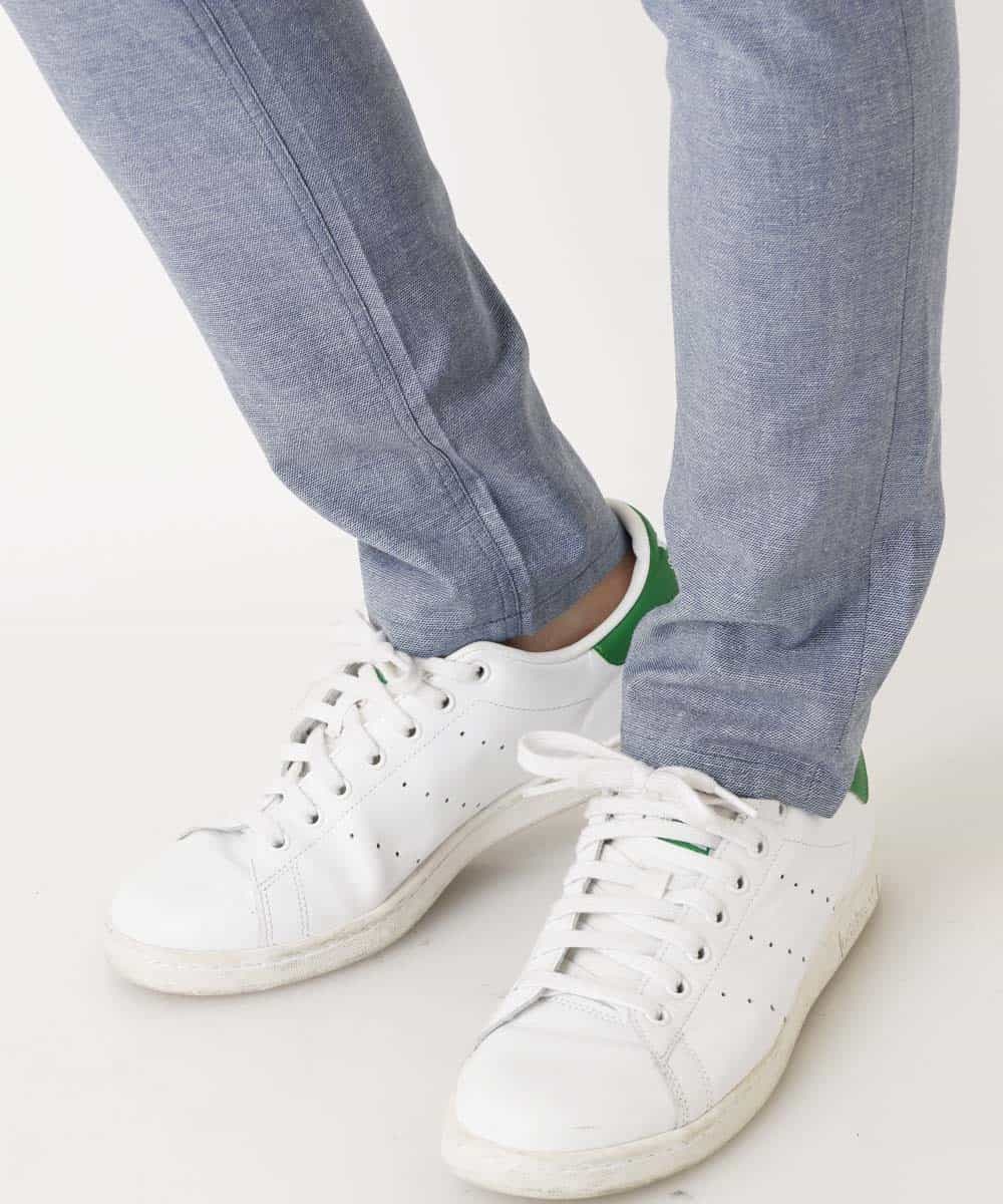 MKLGP54110 MK MICHEL KLEIN HOMME(MKミッシェルクランオム) ストレッチパンツ ブルー