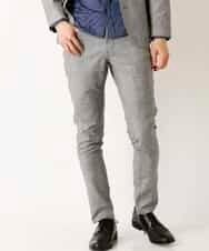 MKLGP54110 MK MICHEL KLEIN HOMME(MKミッシェルクランオム) ストレッチパンツ グレー