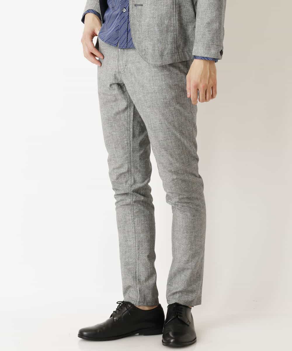 MKLGP54110 MK MICHEL KLEIN HOMME(MKミッシェルクランオム) ストレッチパンツ グレー