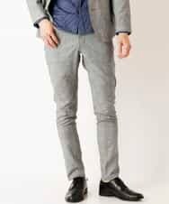 MKLGP54110 MK MICHEL KLEIN HOMME(MKミッシェルクランオム) ストレッチパンツ グレー