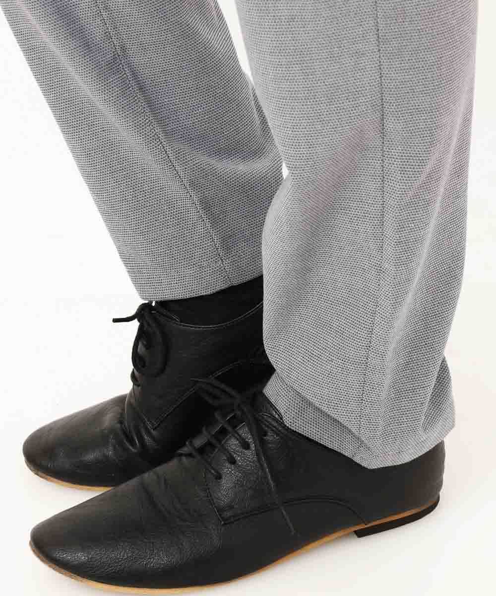 MKLGP65130 MK MICHEL KLEIN HOMME(MKミッシェルクランオム) リネンドビースラックス ブルー