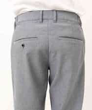 MKLGP65130 MK MICHEL KLEIN HOMME(MKミッシェルクランオム) リネンドビースラックス ブルー