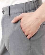 MKLGP65130 MK MICHEL KLEIN HOMME(MKミッシェルクランオム) リネンドビースラックス ブルー