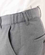 MKLGP65130 MK MICHEL KLEIN HOMME(MKミッシェルクランオム) リネンドビースラックス ブルー