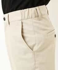 MKLGP65130 MK MICHEL KLEIN HOMME(MKミッシェルクランオム) リネンドビースラックス ベージュ