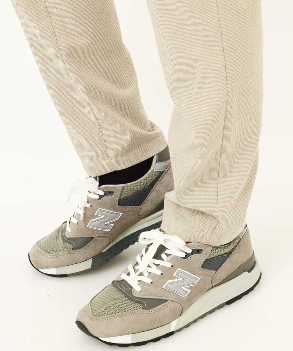 MKLGP65130 MK MICHEL KLEIN HOMME(MKミッシェルクランオム) リネンドビースラックス ベージュ