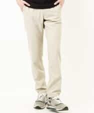 MKLGP65130 MK MICHEL KLEIN HOMME(MKミッシェルクランオム) リネンドビースラックス ベージュ