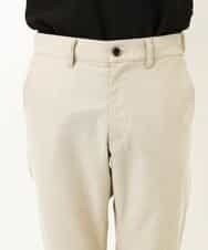 MKLGP65130 MK MICHEL KLEIN HOMME(MKミッシェルクランオム) リネンドビースラックス ベージュ