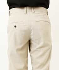 MKLGP65130 MK MICHEL KLEIN HOMME(MKミッシェルクランオム) リネンドビースラックス ベージュ