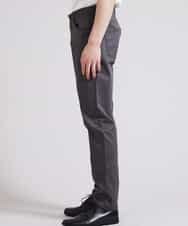 MKLGR01110 MK MICHEL KLEIN HOMME(MKミッシェルクランオム) へリンボーンパンツ ダークグレー