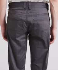 MKLGR01110 MK MICHEL KLEIN HOMME(MKミッシェルクランオム) へリンボーンパンツ ダークグレー
