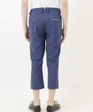 MKLGR07110 MK MICHEL KLEIN HOMME(MKミッシェルクランオム) ストレッチ七分丈パンツ ブルー