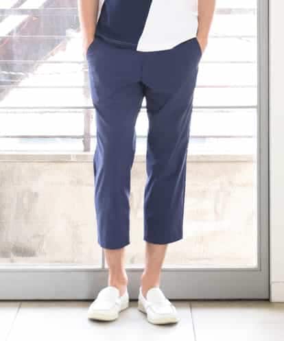 MKLGR07110 MK MICHEL KLEIN HOMME ストレッチ七分丈パンツ