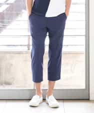 MKLGR07110 MK MICHEL KLEIN HOMME(MKミッシェルクランオム) ストレッチ七分丈パンツ ブルー