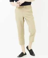 MKLGR07110 MK MICHEL KLEIN HOMME(MKミッシェルクランオム) ストレッチ七分丈パンツ ベージュ