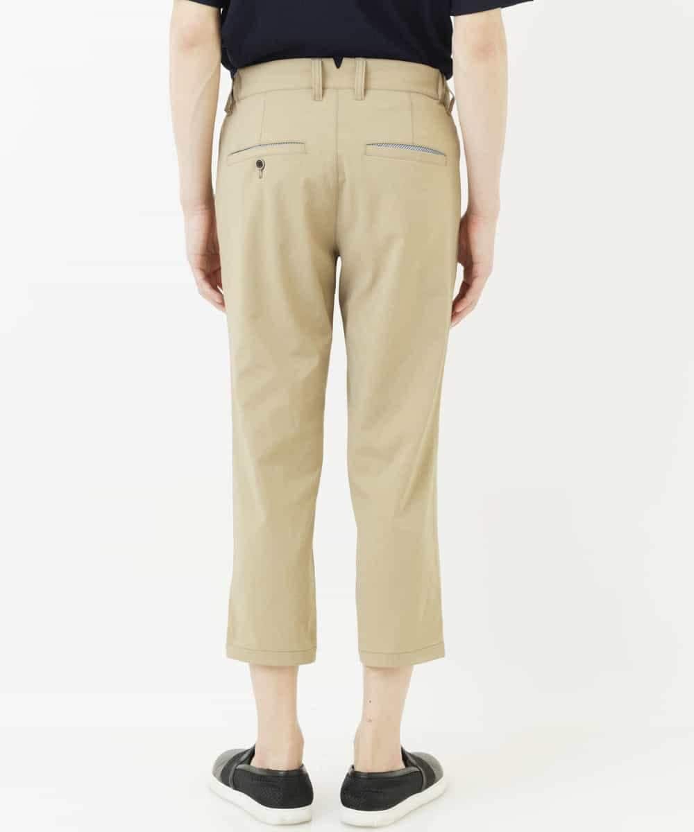 MKLGR07110 MK MICHEL KLEIN HOMME(MKミッシェルクランオム) ストレッチ七分丈パンツ ベージュ