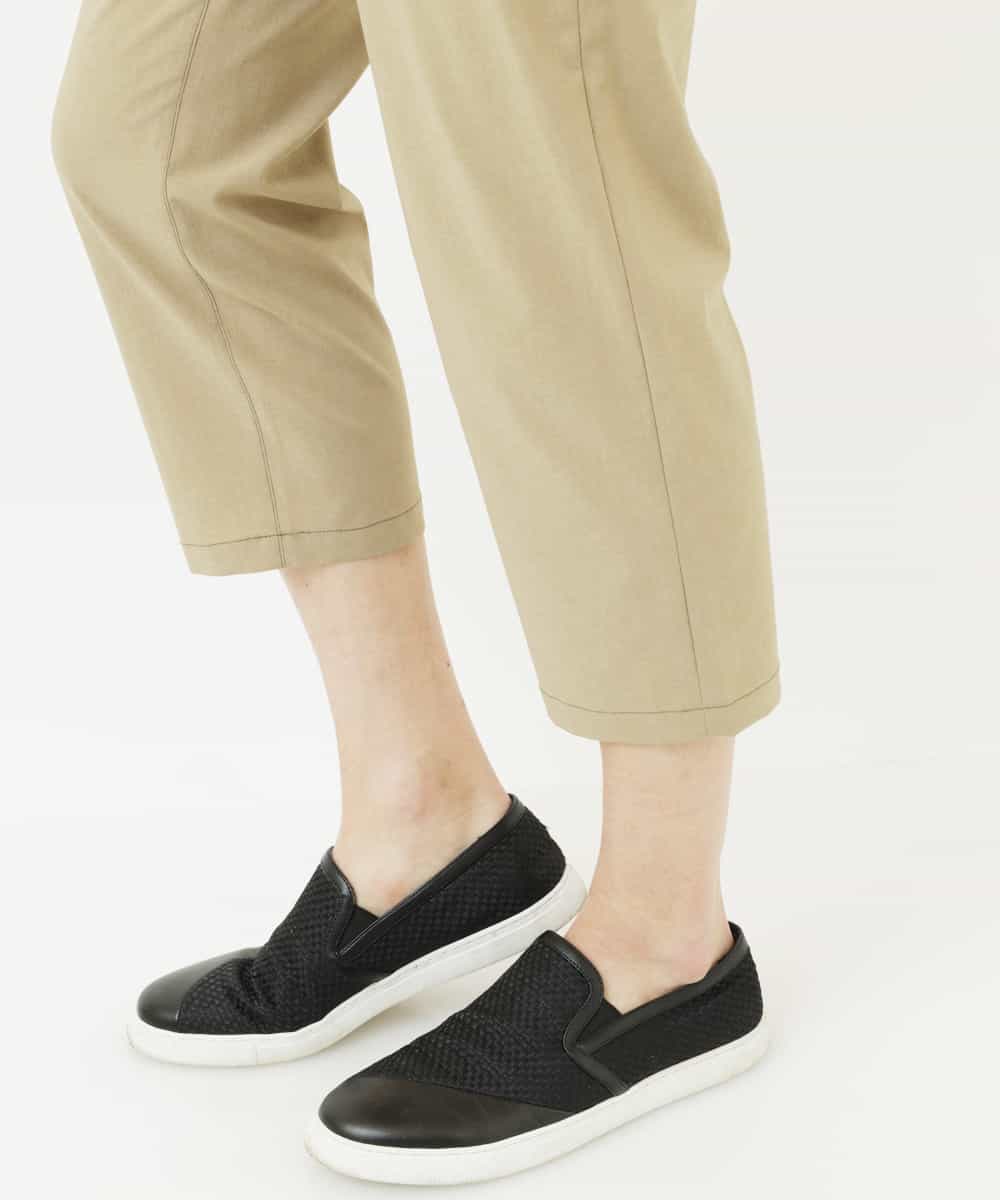 MKLGR07110 MK MICHEL KLEIN HOMME(MKミッシェルクランオム) ストレッチ七分丈パンツ ベージュ
