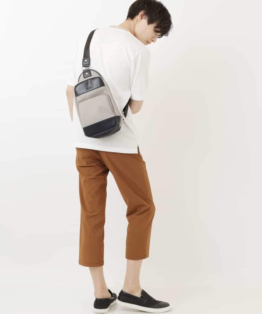 MKLGR07110 MK MICHEL KLEIN HOMME(MKミッシェルクランオム) ストレッチ七分丈パンツ ブラウン