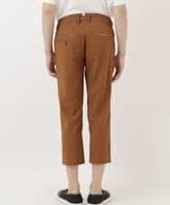 MKLGR07110 MK MICHEL KLEIN HOMME(MKミッシェルクランオム) ストレッチ七分丈パンツ ブラウン