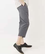 MKLGR07110 MK MICHEL KLEIN HOMME(MKミッシェルクランオム) ストレッチ七分丈パンツ ダークグレー