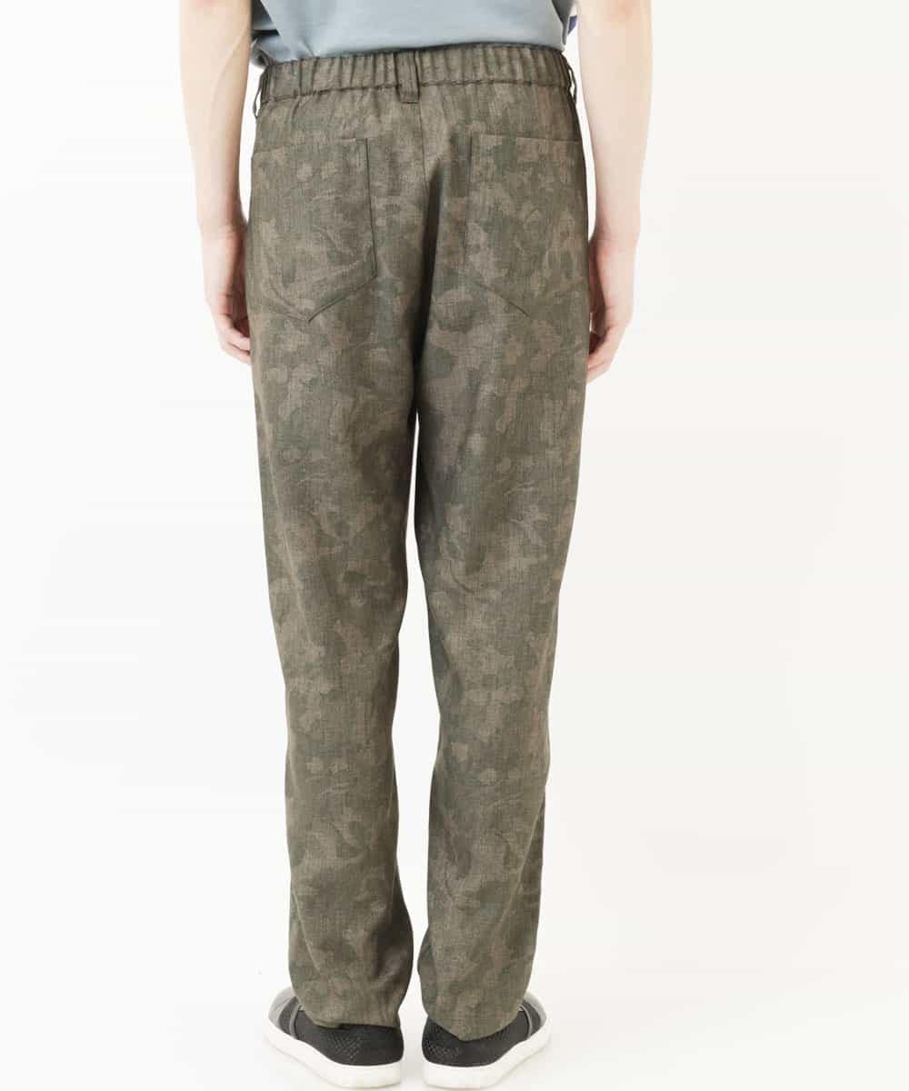 MKLGR10130 MK MICHEL KLEIN HOMME(MKミッシェルクランオム) ボタニカルパンツ カーキ