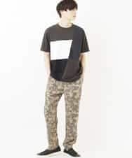 MKLGR10130 MK MICHEL KLEIN HOMME(MKミッシェルクランオム) ボタニカルパンツ ベージュ