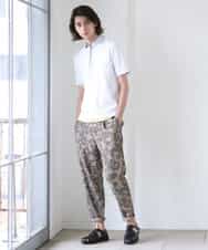 MKLGR10130 MK MICHEL KLEIN HOMME(MKミッシェルクランオム) ボタニカルパンツ ベージュ