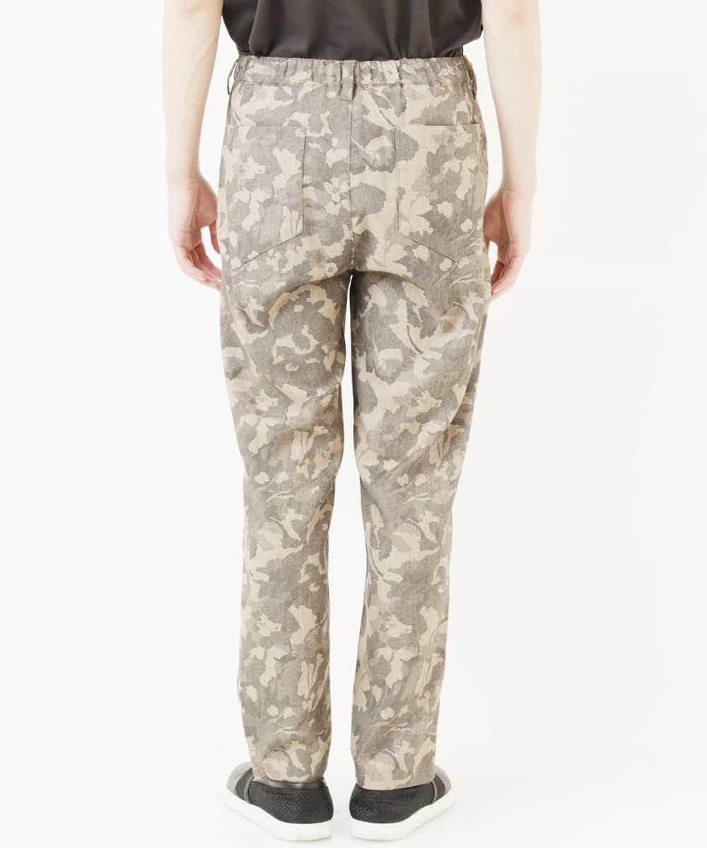 MKLGR10130 MK MICHEL KLEIN HOMME(MKミッシェルクランオム) ボタニカルパンツ ベージュ