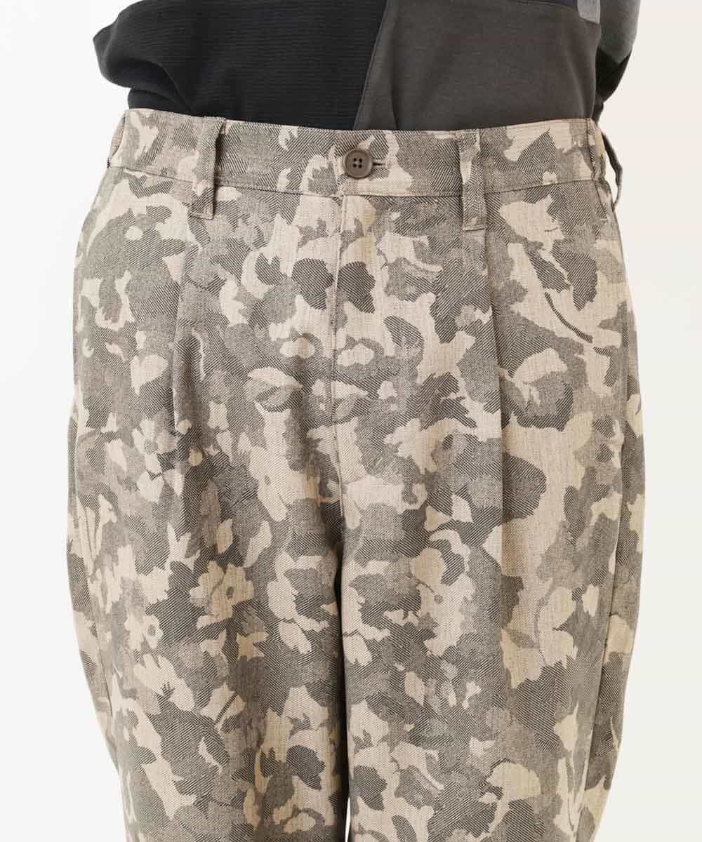 MKLGR10130 MK MICHEL KLEIN HOMME(MKミッシェルクランオム) ボタニカルパンツ ベージュ