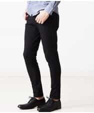 MKLGR37110 MK MICHEL KLEIN HOMME(MKミッシェルクランオム) ストレッチパンツ ブラック