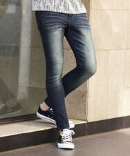 MKLGR41130 MK MICHEL KLEIN HOMME(MKミッシェルクランオム) スキニーストレッチパンツ ブルー