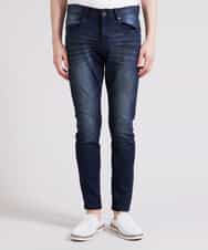 MKLGR41130 MK MICHEL KLEIN HOMME(MKミッシェルクランオム) スキニーストレッチパンツ ブルー