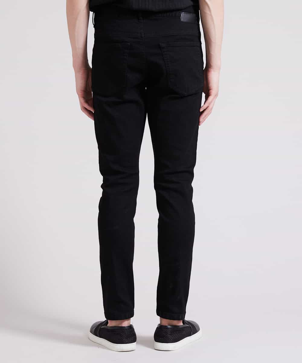 MKLGR41130 MK MICHEL KLEIN HOMME(MKミッシェルクランオム) スキニーストレッチパンツ ブラック