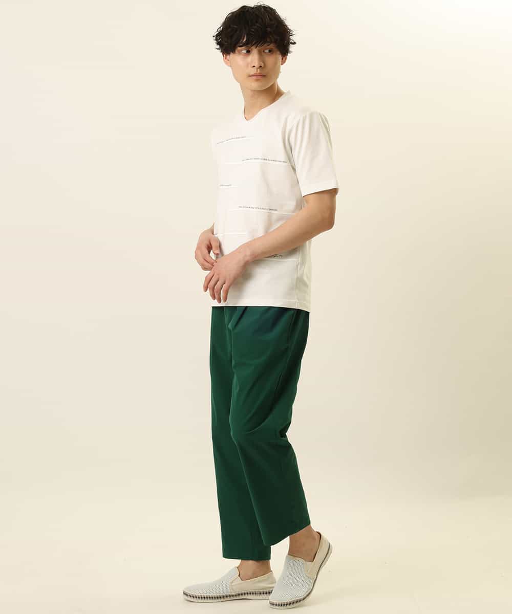 MKLGR42080 MK MICHEL KLEIN HOMME(MKミッシェルクランオム) ドライイージーパンツ グリーン