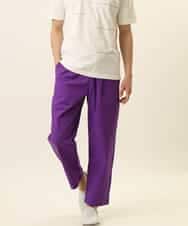 MKLGR42080 MK MICHEL KLEIN HOMME(MKミッシェルクランオム) ドライイージーパンツ パープル