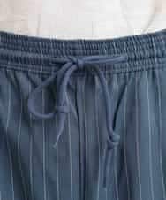 MKLGR86075 MK MICHEL KLEIN HOMME(MKミッシェルクランオム) ポリエステルワイドパンツ ネイビー