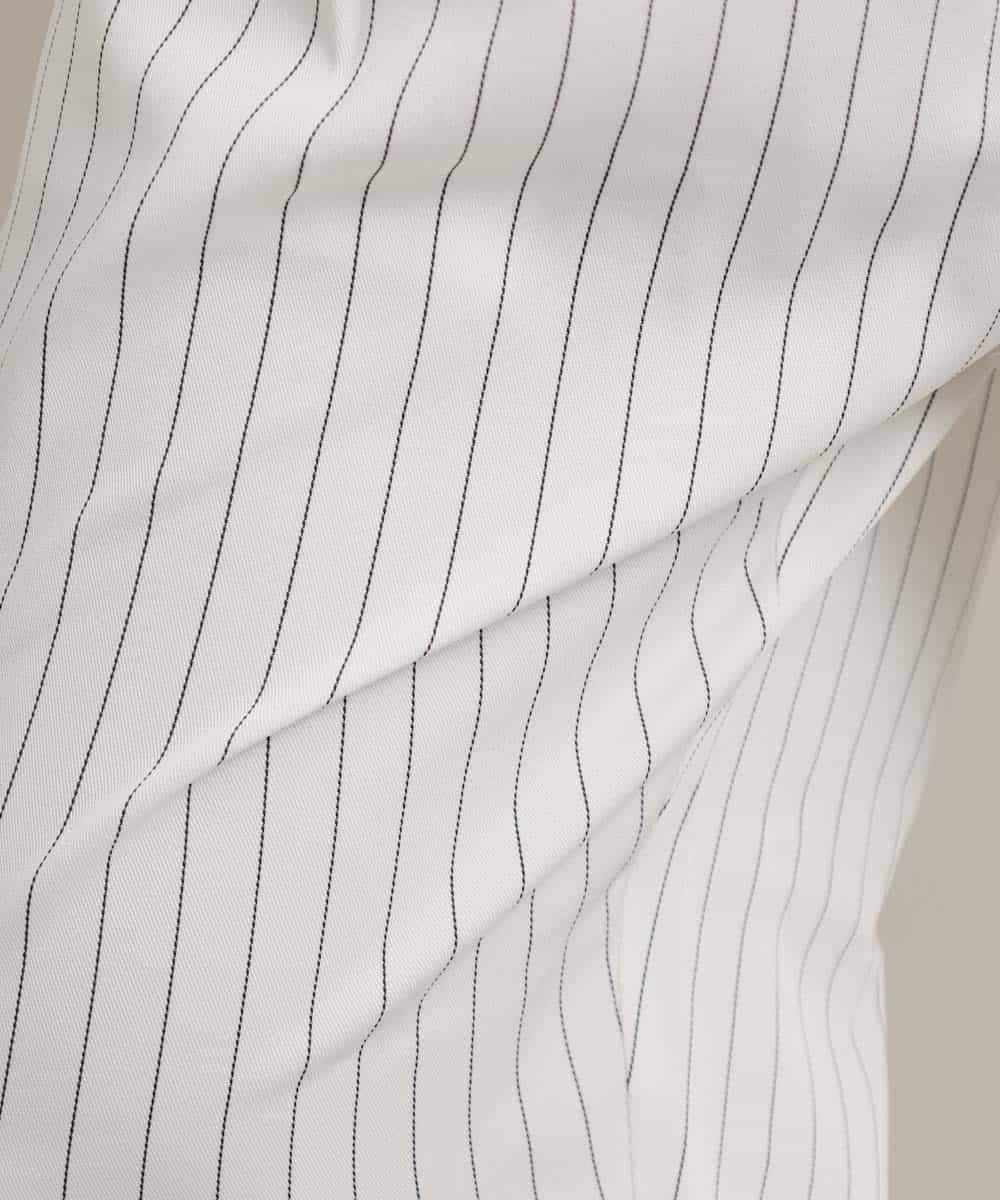 MKLGR86075 MK MICHEL KLEIN HOMME(MKミッシェルクランオム) ポリエステルワイドパンツ ホワイト
