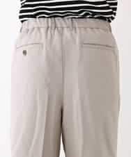 MKLGR89090 MK MICHEL KLEIN HOMME(MKミッシェルクランオム) ストレッチワイドパンツ アイボリー