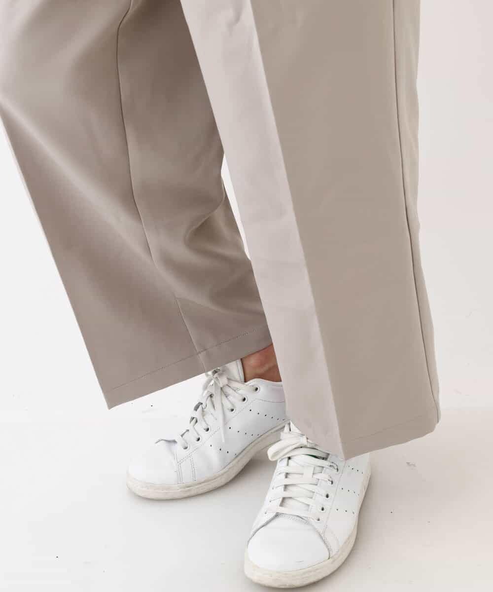 MKLGR89090 MK MICHEL KLEIN HOMME(MKミッシェルクランオム) ストレッチワイドパンツ アイボリー