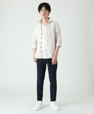 MKLGS51140 MK MICHEL KLEIN HOMME(MKミッシェルクランオム) スマートストレッチパンツ ネイビー(57)