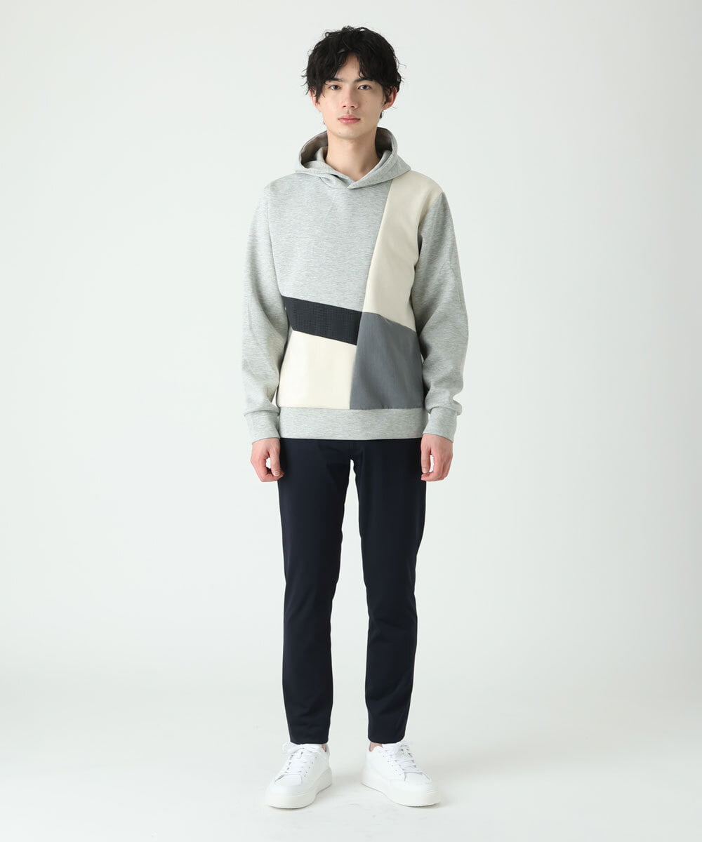 MKLGS51140 MK MICHEL KLEIN HOMME(MKミッシェルクランオム) スマートストレッチパンツ ネイビー(57)