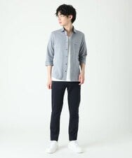MKLGS51140 MK MICHEL KLEIN HOMME(MKミッシェルクランオム) スマートストレッチパンツ ネイビー(57)