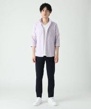 MKLGS51140 MK MICHEL KLEIN HOMME(MKミッシェルクランオム) スマートストレッチパンツ ネイビー(57)